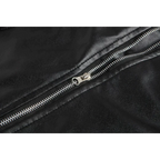 Men's Belted Asymmetric Zip Biker Jacket