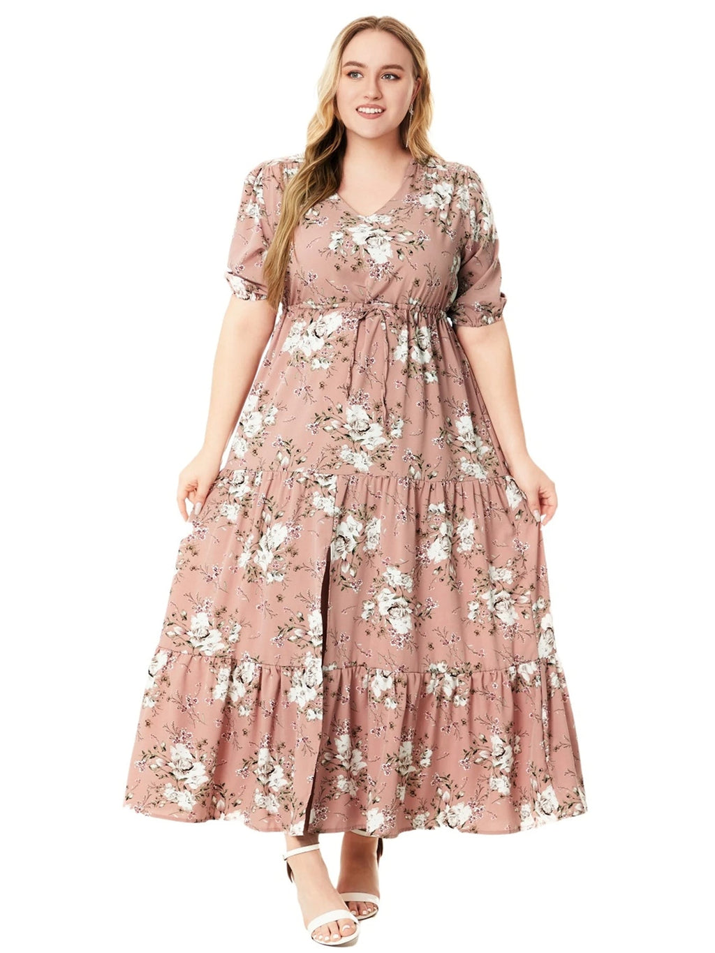Tiered Boho Maxi in Extended Sizes