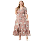 Tiered Boho Maxi in Extended Sizes