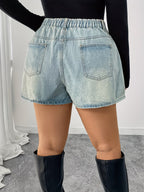 Women's Wrap-Front Shorts with Side Tie